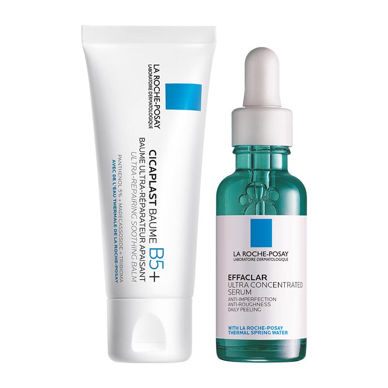 La Roche-Posay Набор для обновления и восстановления с кремом B5 и сывороткой с тройной кислотой