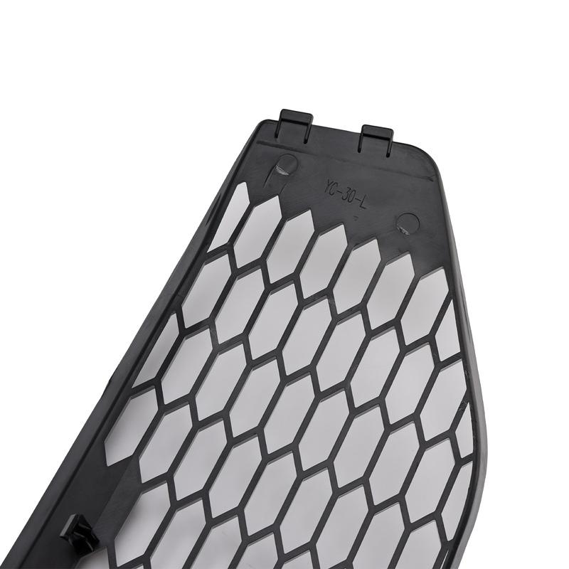 Artudatech Fog Lamp Light Cover ert Grille Fit for VW T5 T5.1 2010-2015 S-line Gloss Black