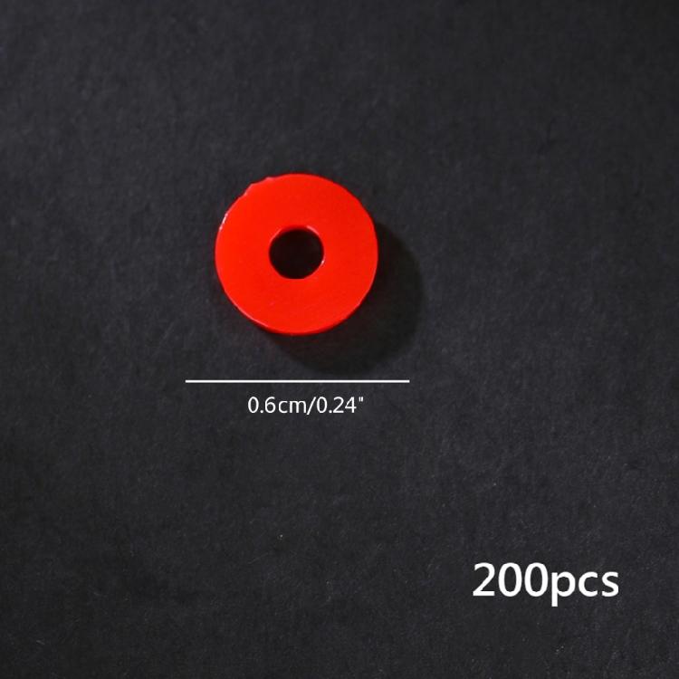 200pcs Bead Spacers for DIY Bracelets Beading Necklace Spacers Beads Craft Kits