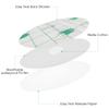 20Pcs Upgraded Waterproof Ear Protector Swimming Cover Caps Salon Hairdressing Dye Shield Protection Shower Cap Tool