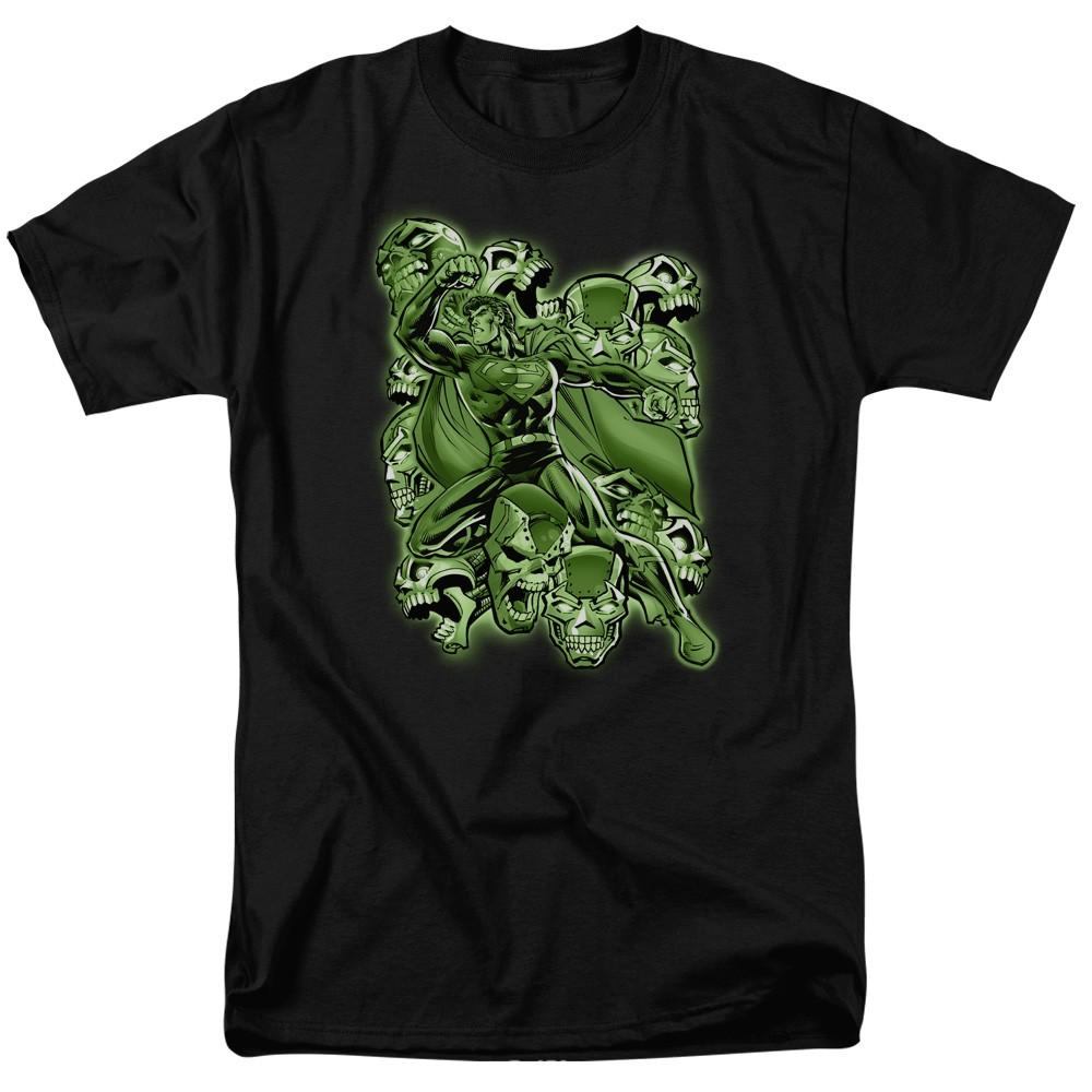 DC Comics - Superman - Metallo Mayhem - Adult Unisex T-Shirt - Black L