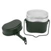 Military Mess Tin Multifunction Nonslip Durable Food Grade Aluminium 180 Celsius  Temperature Resistant