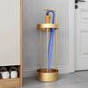Nordic Style Metal Umbrella Stand Crutch Stand Homeschool and Commercial Use Umbrella Stand at Entrance Freestanding Umbrella Storage