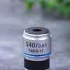 185 4X 40X 100X Biologisches Mikroskop Achromatisches Objektiv Mikroskopobjektivadapter Kompaktes Objektiv Langlebig