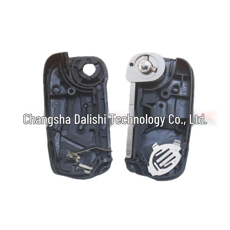 Faltbare 3-Tasten-Autoschlüsselhülle für Ford-Fernbedienung, unmarkiert und exportbereit