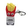 French Fries Ice Cream Hamburger Fidget Keychain Keycap Pass The Time Finger Keyboard Cap Relief Stress Creative