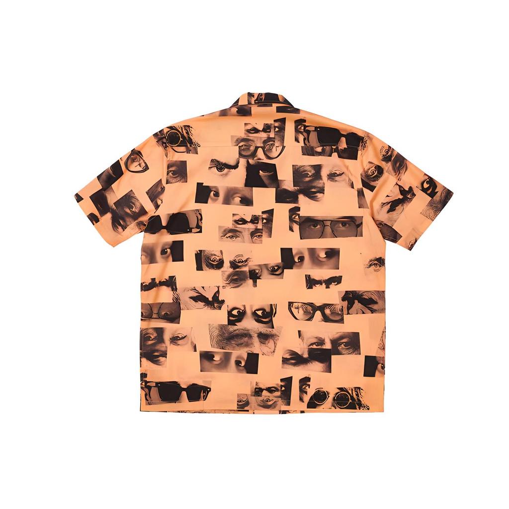 Palace Jimmy Shirt Peach Polo Shirt 'Brown' Men's P22JZSHT001
