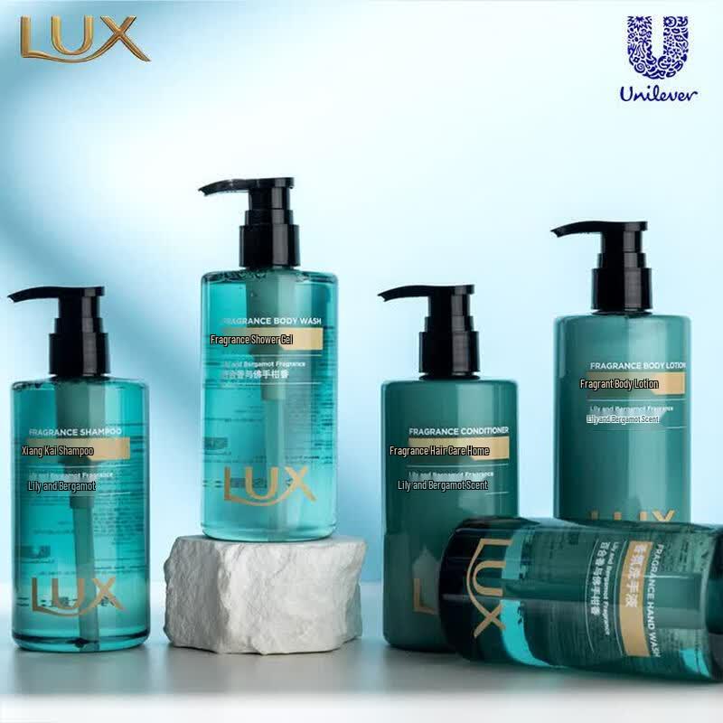 LUX Lily Bergamot Fragrance Shampoo & Conditioner Luxury Set