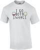 I Go Both Ways - White and Red Wine T-Shirt