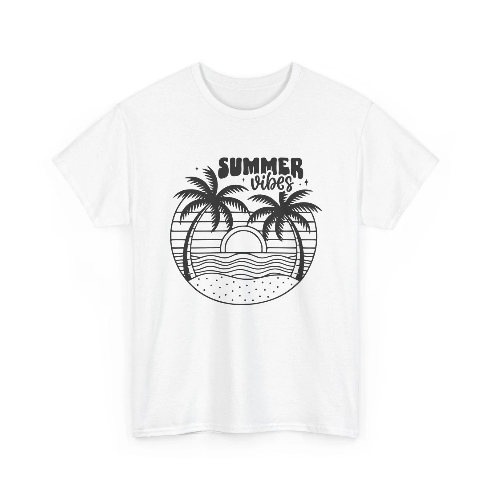 Summer Vibes T-Shirt | Fun & Stylish Beachwear Tee | Summer Vibes T-Shirt 2XL