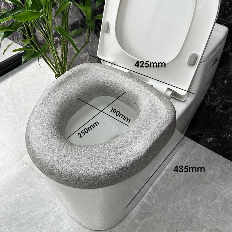 EPP Toilet Seat Cushion Pad Waterproof Washable Soft Comfortable All Universal Fit