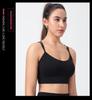 Plus Size Criss-Cross Back Sports Bra for Women - Shockproof, Casual, Fitness, Running, Yoga