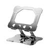 2025 Rotatable & Foldable Laptop Riser: Alloy Heat-Dissipation Stand with Flat, Rotating Monitor Feature.