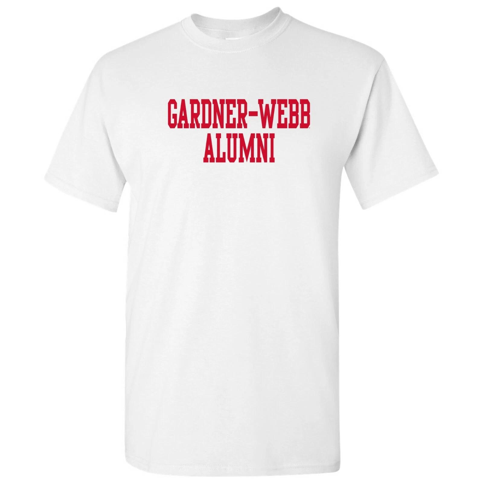 Gardner-Webb Bulldogs Alumni Block T-Shirt - White S