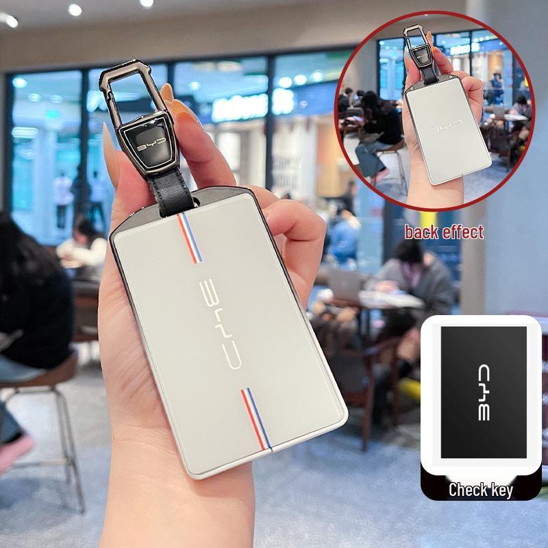 Compatible NFC Key Case for BYD Models: Seagull, Dolphin, Song Plus/Pro, Qin, Seal, D, and Han.