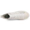Kappa Leather Simple High-Top Sneakers Unisex Sneakers White K0BZ5VS01D-012