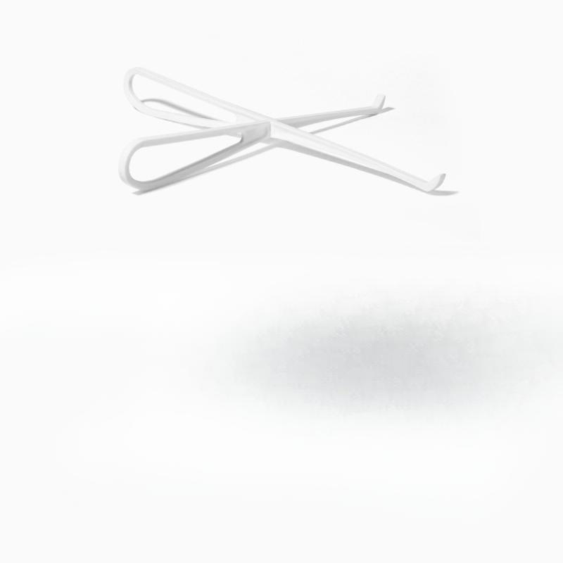 

1 пара портативных пластиковых простых подставок для охлаждения ноутбука, подставка-подкладка, подставка-опора, кулер