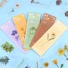 Leaf Vein Reading Mark Specimen Bookmarks Nature Plants Bookmarks Translucent Flower Bookmarks Card