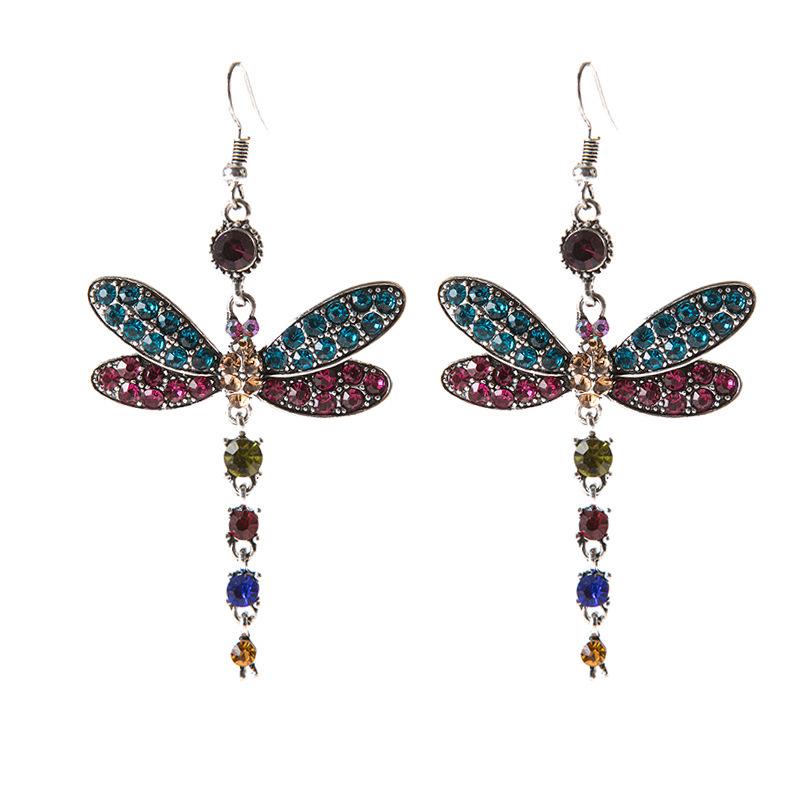 Dragonfly Dangle Earrings - Cute & Creative Women's Jewelry