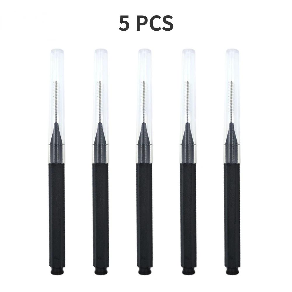 5/10/50PCS Mini Eyebrow Brush Brow Perm Brush Disposable Brow Lifting Brushes Bendable Micro Eyelash Brush Applicators Tools