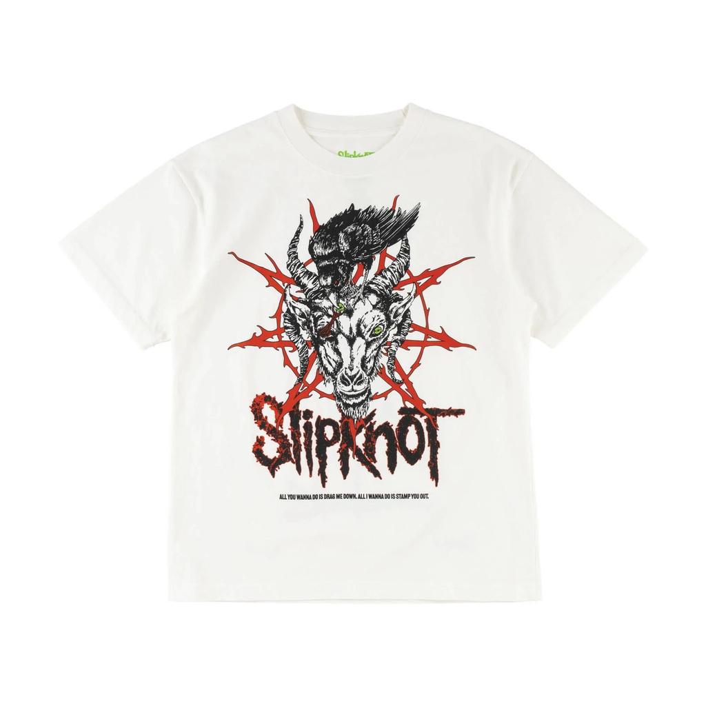 Benvenuto x T-Shirt Slipknot Spit It Out Bianca