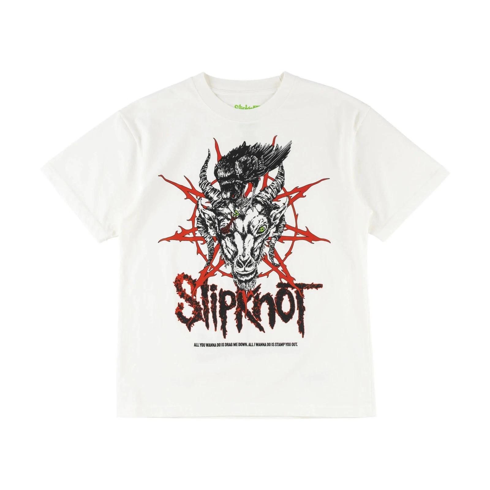 Welcome x SlipknoT-Shirt Spit It Out White 4XL