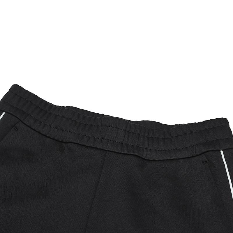New FILA Knitted Sweatpants Women's Jet Black F11W519604FBK