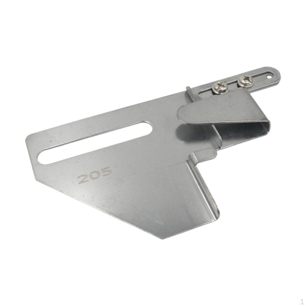 Lap Seam Folder Sewing Machine Presser Foot Adjustable Patchwork for Binder Pull