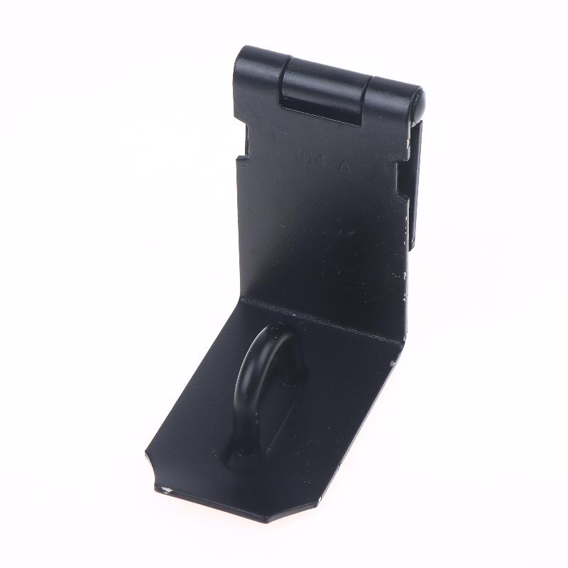 1 Set Stainless Steel Padlock Clasp Gate Hasp Staple Door 90 Degrees Latches Lock Shed Latch Household Burglar-Proof Hardware