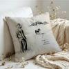 Cushion Cover  Linen  SkinFriendly Soft Decorative Case For Sofa Home Decor ZZach Bryan Pillow cover