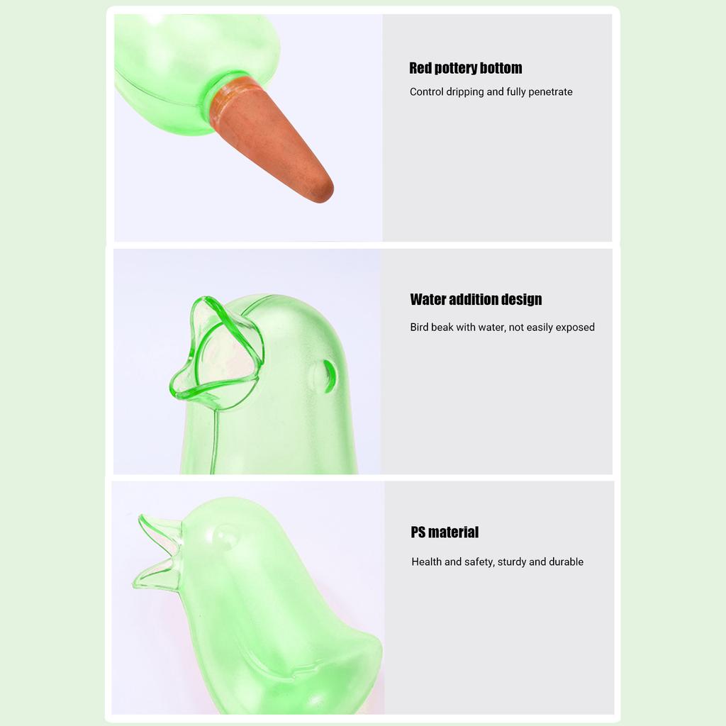 Bird-shaped Automatic Watering Ball, Automatic Drip Irrigation, Moistening , Suitable For Indoor And Outdoor Plants, Plant Watering Device