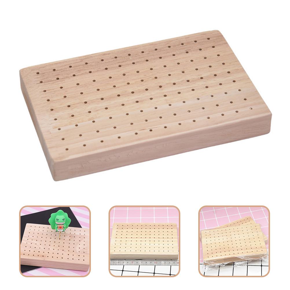 Eichenholz Lebensmittel Präsentationsständer Appetizer Spieße Halter Spieß Rack Regal Partybretter Holzhalter für Schüsseln Teller Tabletts Zuhause