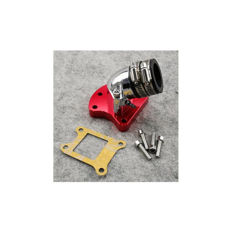 For Honda DIO50 ZX DIO 50 AF34 AF35/38 Scooters Refitting General-purpose Aluminum Increase Carburetor Intake Manifold Interface