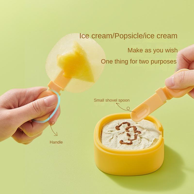 Ice-cream Moulds for Home Use To Make Popsicle Popsicle Ice Cream Sorbet Ice Cube Cheese Stick Silicone Grinder Homemade