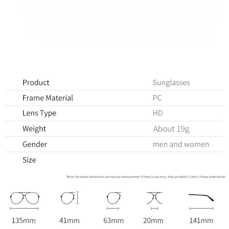 Trendy Square Men Women Sunglasses Unisex Retro Ultralight TR90 Frame Goggles Shades High Quality UV400 Popular Sun Glasses