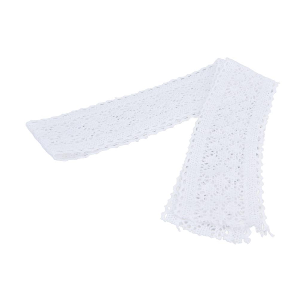 1pcs 10 Yards Lace Trim Cotton Threa Cotton Lace Vintage Lace Ribbon For DIY Crafts