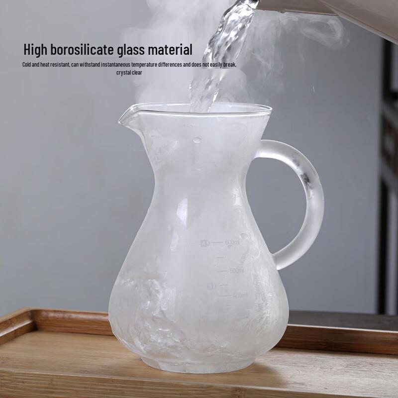 Glas-Kaffeekanne mit Filter für Pour-Over