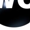 Mirror Effect Mark Sticker Self-adhesive Waterproof Hollow WC Sign Poster Household Supplies