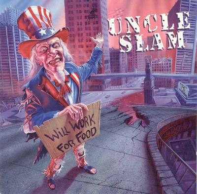 CD UNCLE SLAM - Will Work For Food 7727182 Restless Record 1993 US Rock Used