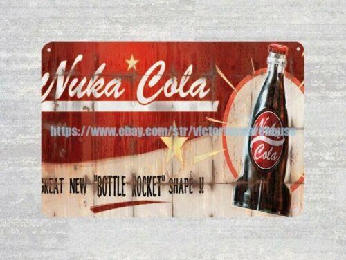 

cola billboard falloutmetal tin sign garden garage signsAluminum 20x30cm（7.8x11.8inch）