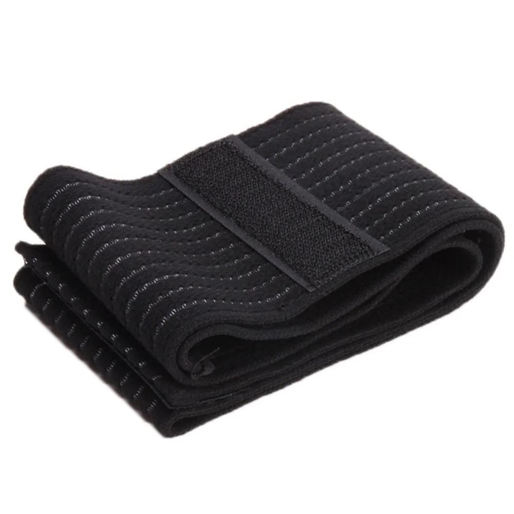 

эластичный спортивный защитный бандаж, спортивный бандаж на растяжение связок лодыжки для бега, футбола, баскетбола, тенниса чёрный