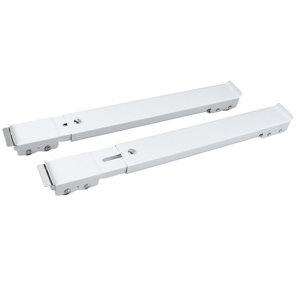 2 stücke Waschmaschine Mobile Roller Ausziehbare Eisen Weiß 16 Räder Geräuscharm Hohe Tragkraft mit