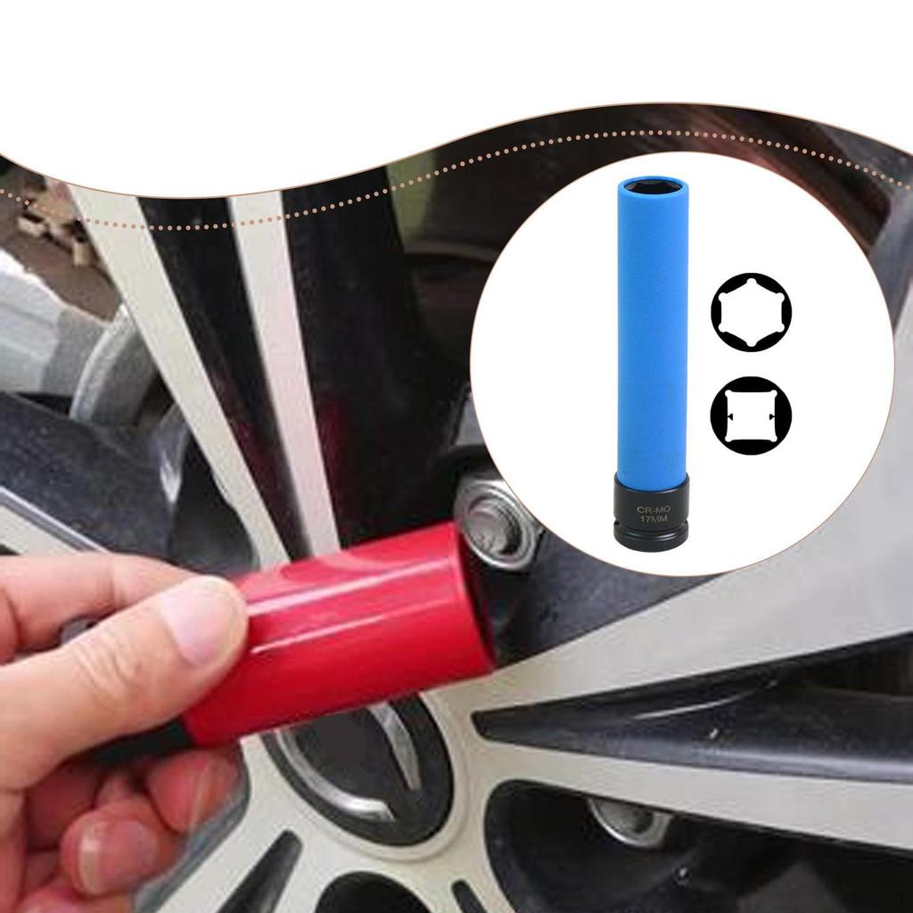 Wheel Protector Impact Sockets 1/2 Inch Drive Accessories Professional Easy To Use 6 Point