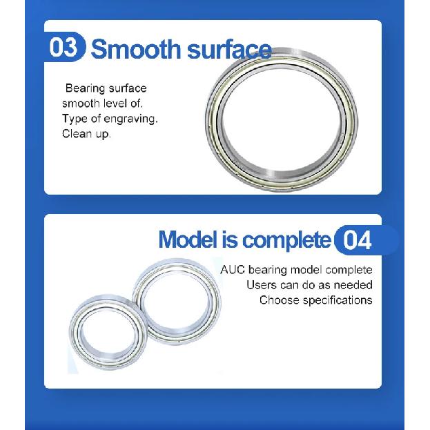 6800 6801 6802 6803 6804 6805 6806 6807 6808ZZ. Deep Groove Ball Bearing