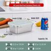 Tianyajing 1.6L Stainless Steel Food Storage Container