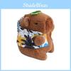 Capybara Wear Summer Plush Keychain Bag Pendant Cartoon Decoration Gift Kids