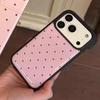 Y2K Cover For iPhone 17 Air 16 15 14 13 12 11 Pro Max 7 8 Plus Ins Korean Pink Star Polka Dot Creative Print Cute Phone Case