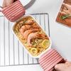 1/2Pcs Anti-Heat Silicone Gloves Insulated Hand Holder for Baking Oven Microwave Anti-Slip Kitchen Plate Mat Gadgets