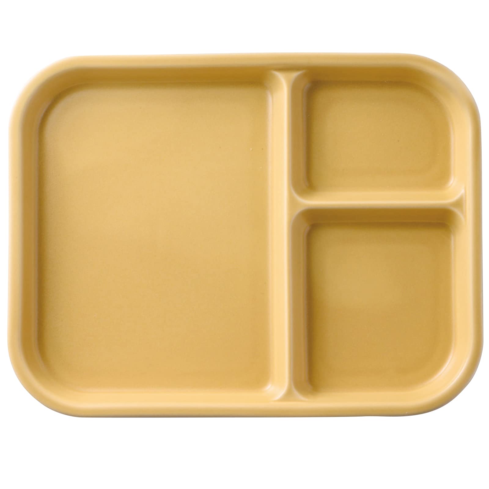 

Aito Seisakusho Lunch Approximately Divided Biscuit Mino Microwave and Dishwasher Made in Product Number 266032 Plate, Easy-Scooping, 24cm, Plate, оранжевый