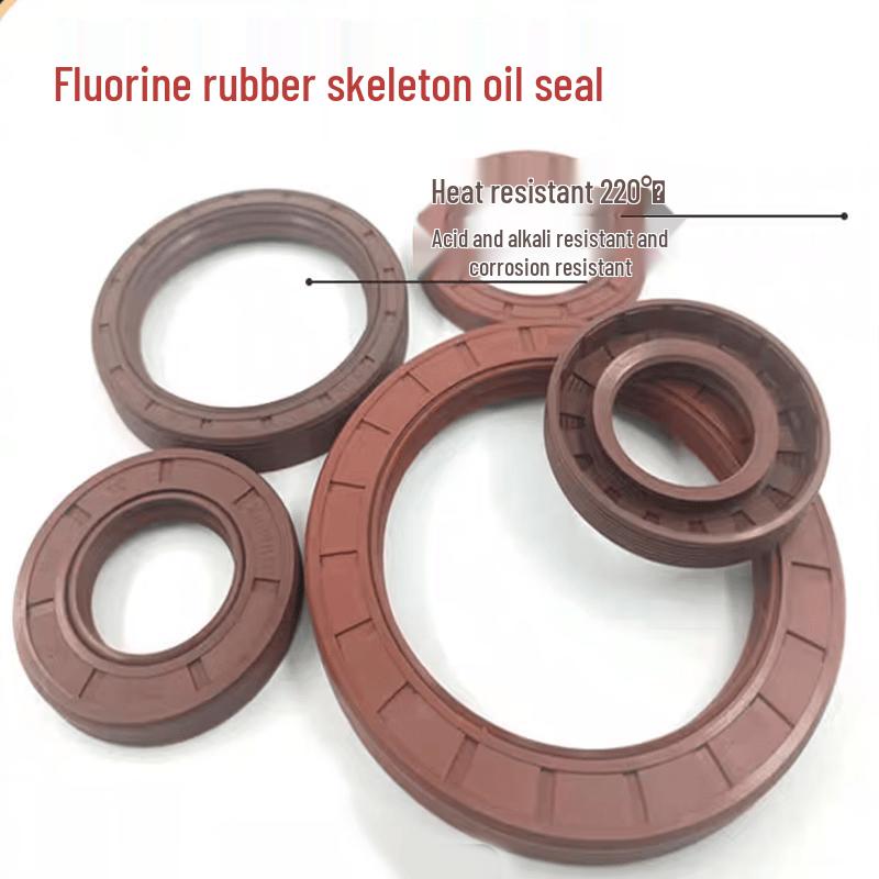 Fluororubber Double Lip Inner Skeleton Seal Ring